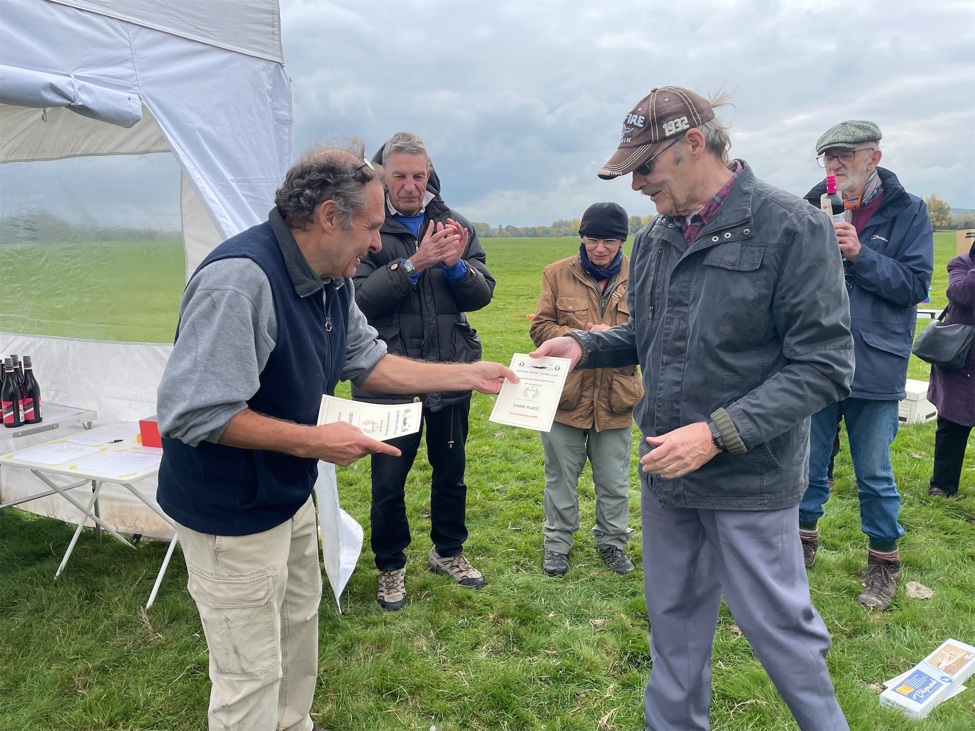 Andrew Longhurst 3rd in Classic Glider