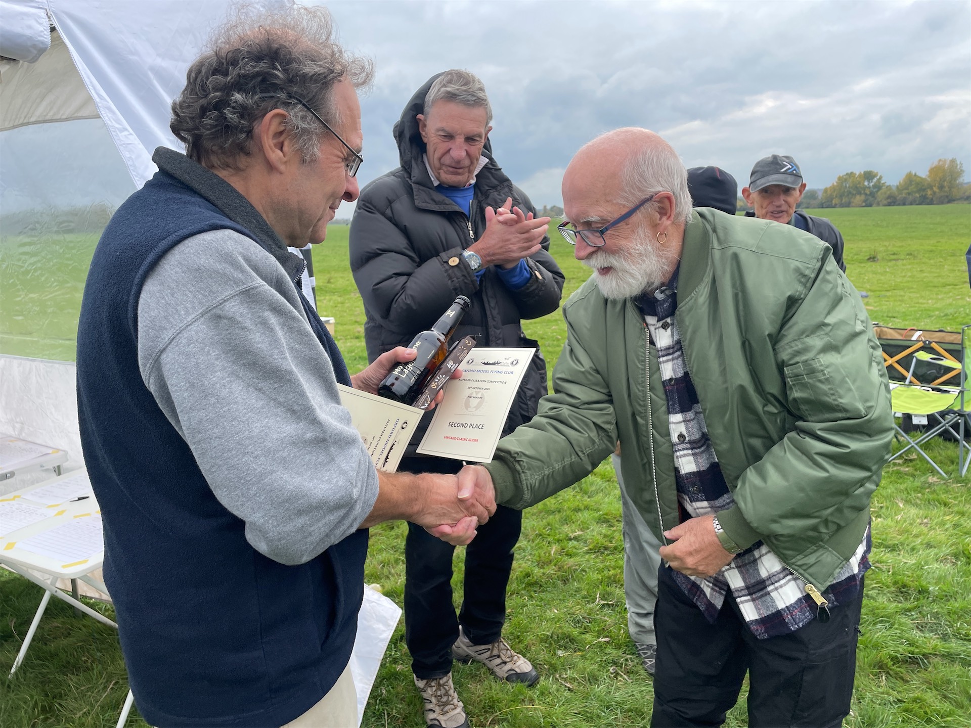 Paddy McMahon 2nd in Classic Glider