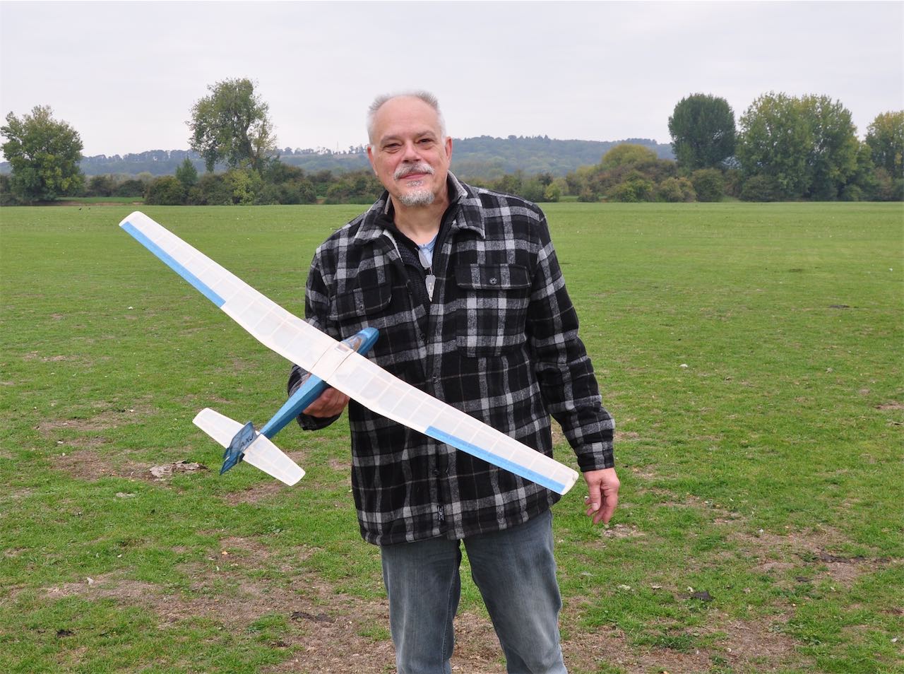 Chris Brainwood with his OD Slingsby Eagle