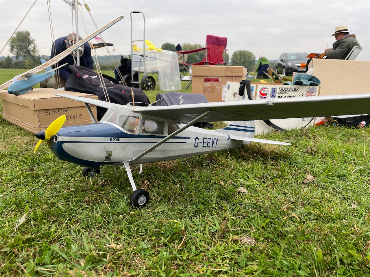 Chris Brainwood's Cessna 170 with Redfin 030 power