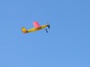 Gary Law's Flying Aces Moth in a clear blue sky