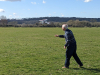 Mike Stuart launching his Hawker