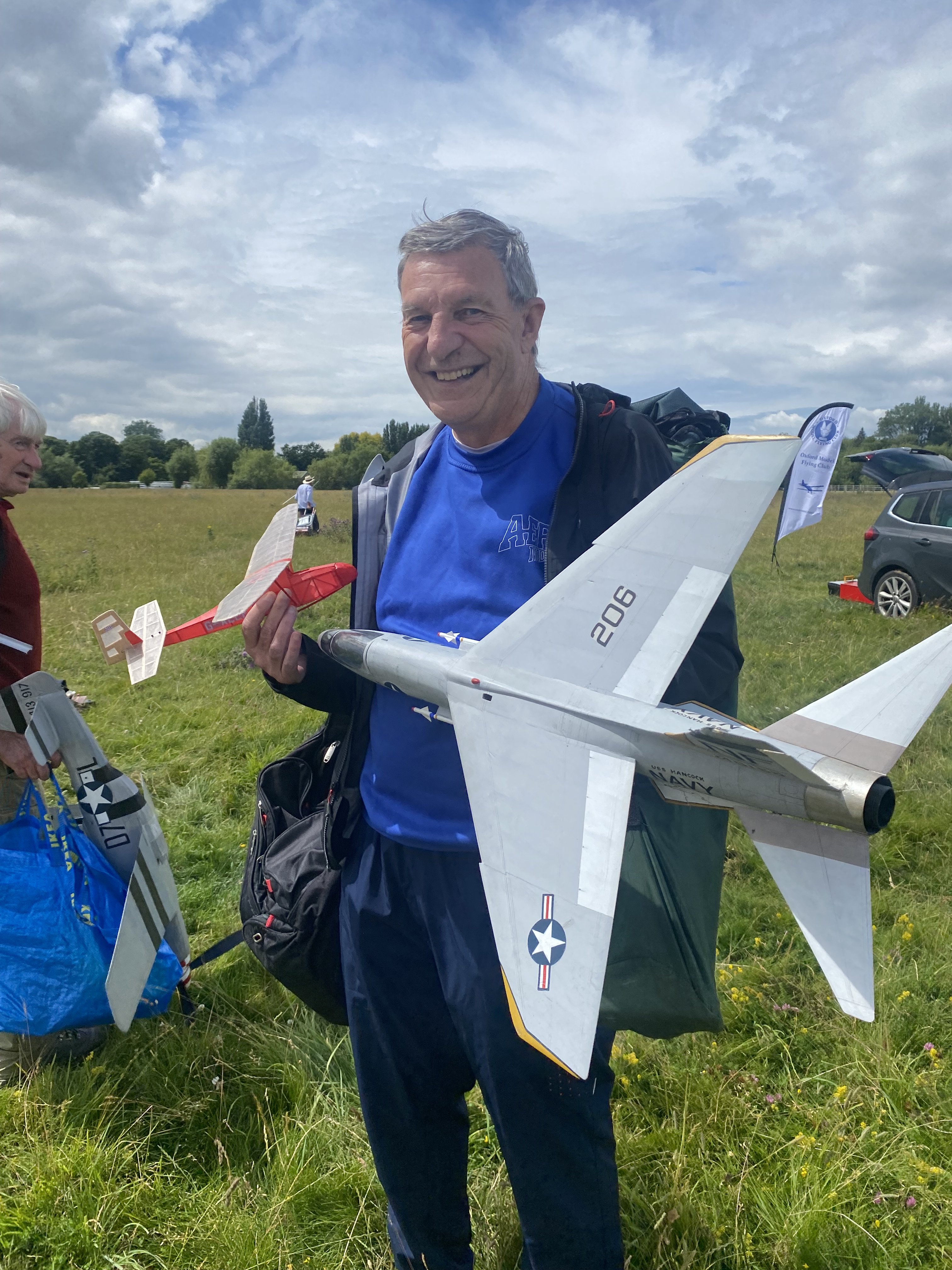 Colin Sharman enjoying his first taste of Scale competition