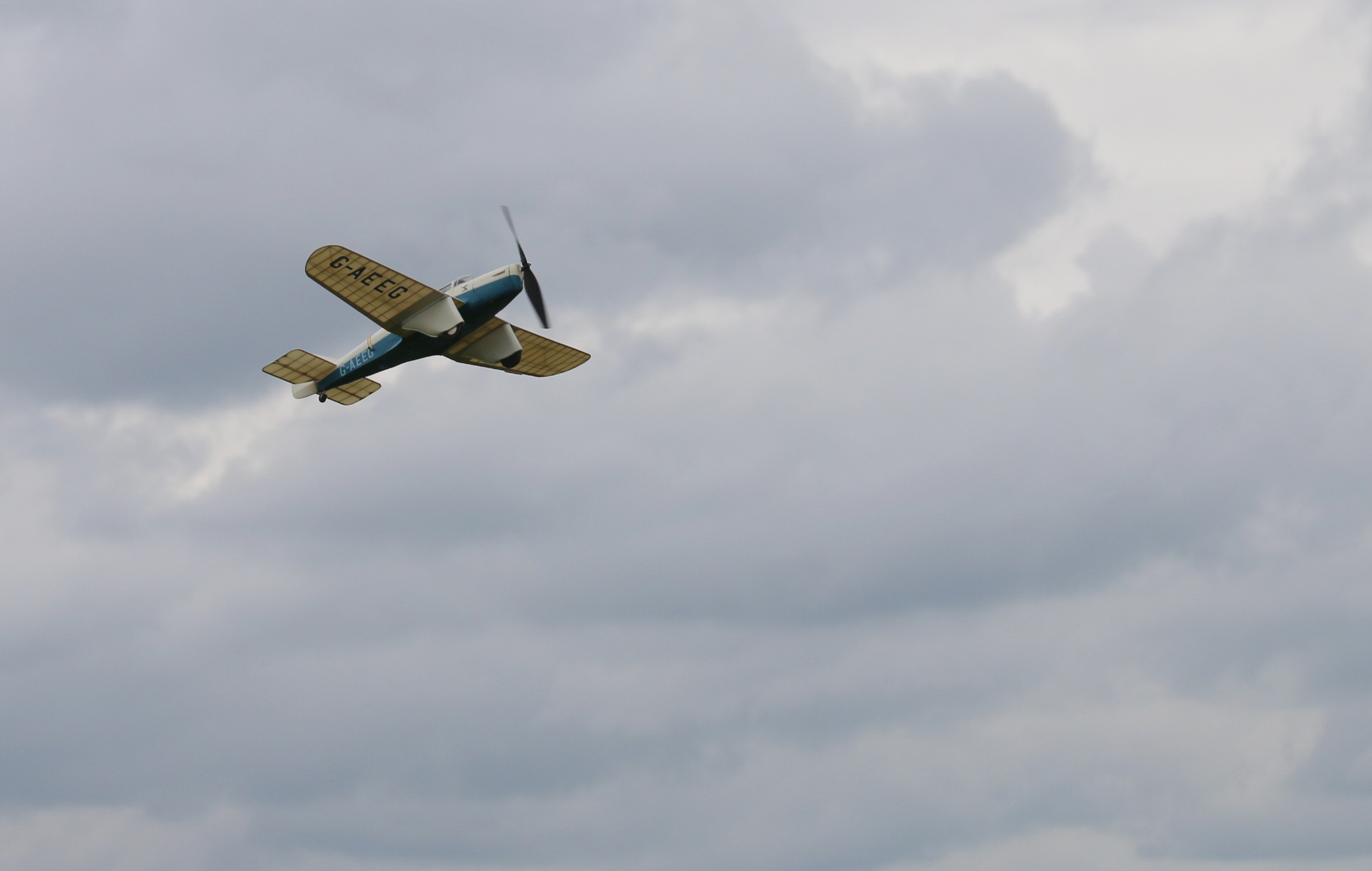 Chris Brainwood's Miles Falcon Climbs out