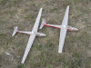 A pair of scale gliders from Simon Rogers