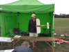 Pete Fardell with his Bleriot XI